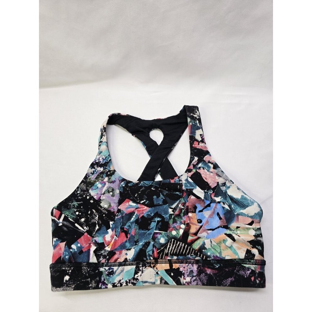 Lululemon Time To Sweat BraColor Crush Multi Size 4